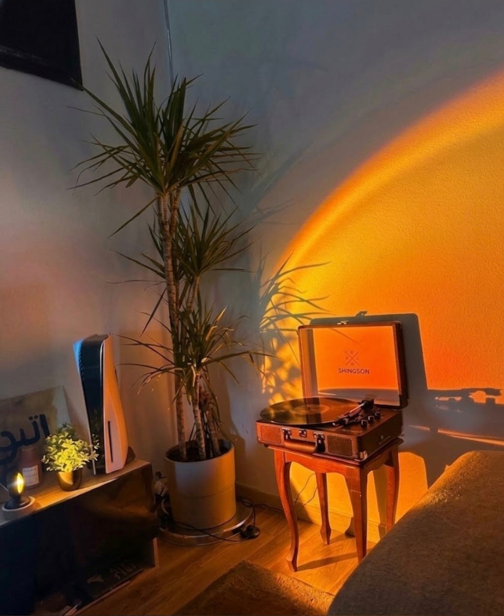 Lampe Effet Coucher de Soleil